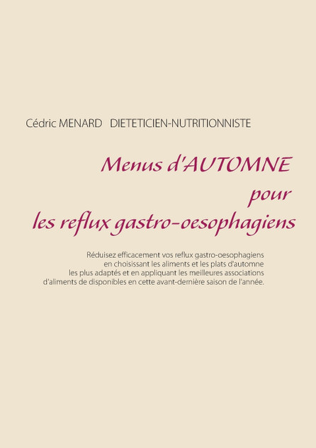 Menus d'automne pour les reflux gastro-oesophagiens