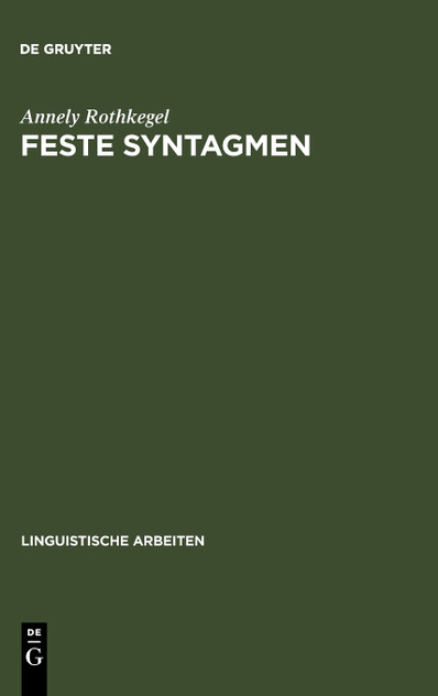 Feste Syntagmen