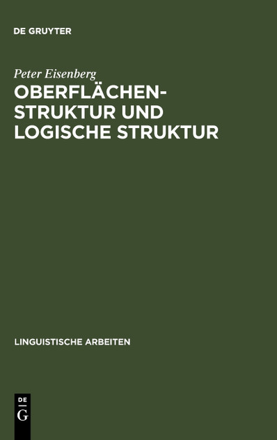 Oberflächenstruktur und logische Struktur