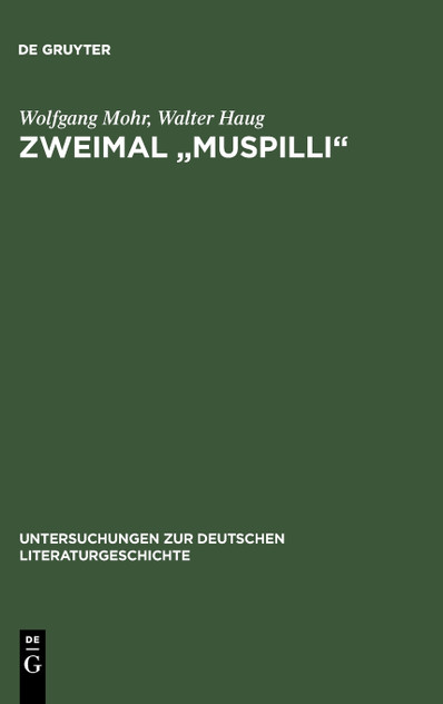 Zweimal "Muspilli"