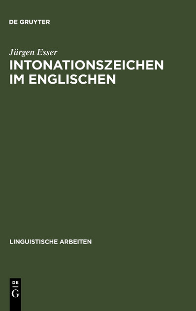 Intonationszeichen im Englischen