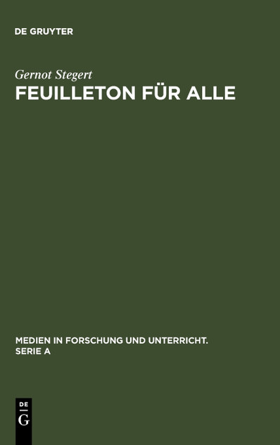 Feuilleton für alle