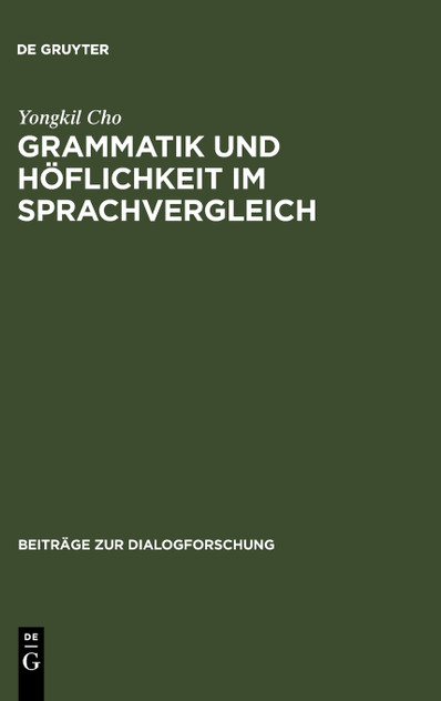 Grammatik und Höflichkeit im Sprachvergleich