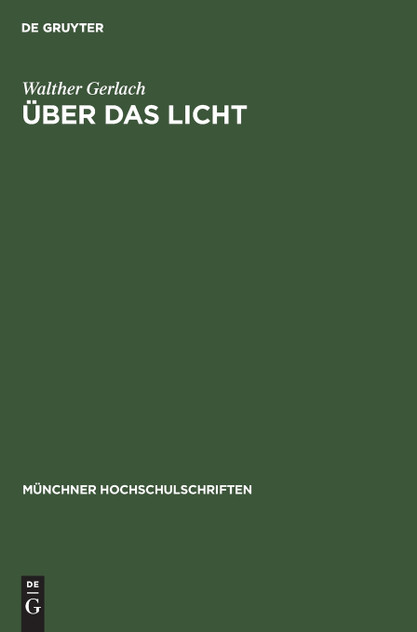 Über das Licht Über das Licht