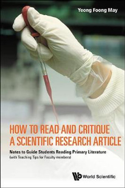 How To Read And Critique A Scientific Research Article How To Read And Critique A Scientific Research Article