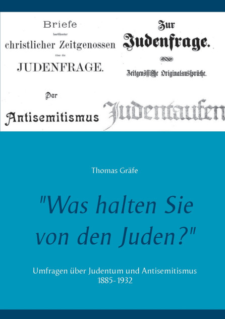 "Was halten Sie von den Juden?" "Was halten Sie von den Juden?"