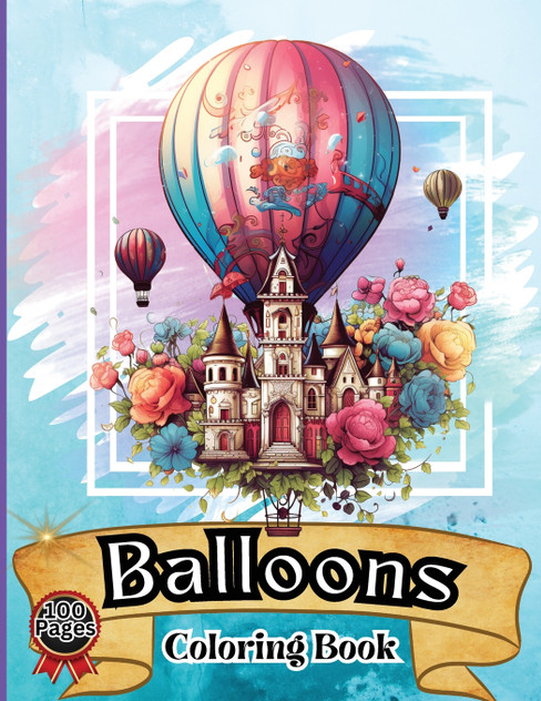 Balloon Coloring Book Balloon Coloring Book