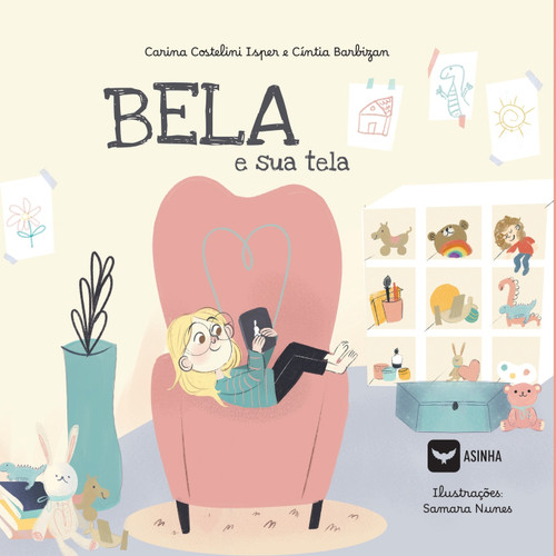 Bela e sua tela Bela e sua tela