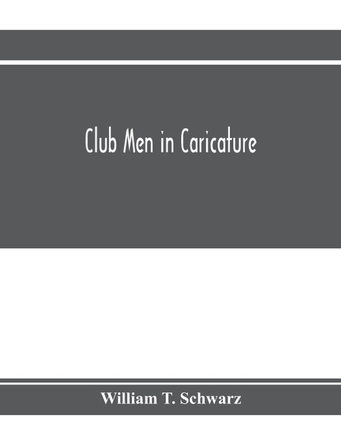 Club men in caricature Club men in caricature