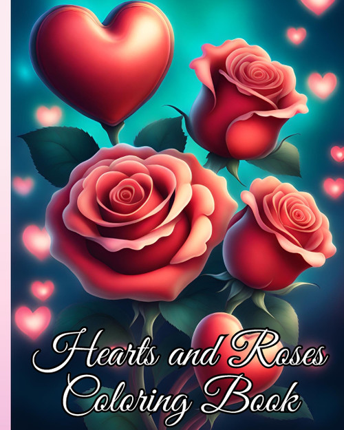 Hearts and Roses Coloring Book Hearts and Roses Coloring Book