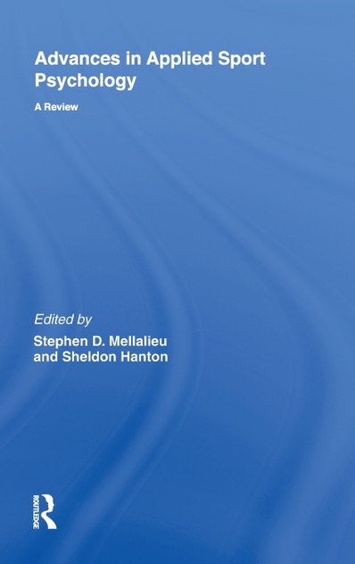 Advances in Applied Sport Psychology Advances in Applied Sport Psychology