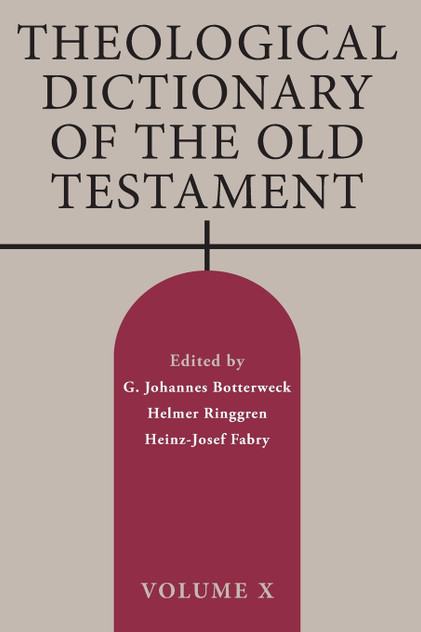 Theological Dictionary of the Old Testament Theological Dictionary of the Old Testament