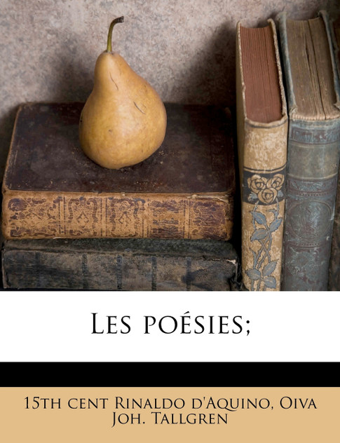 Les poésies; Les poésies;