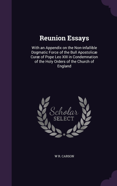 Reunion Essays Reunion Essays