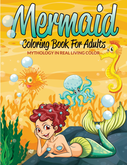Mermaid Coloring Book For Adults Mermaid Coloring Book For Adults