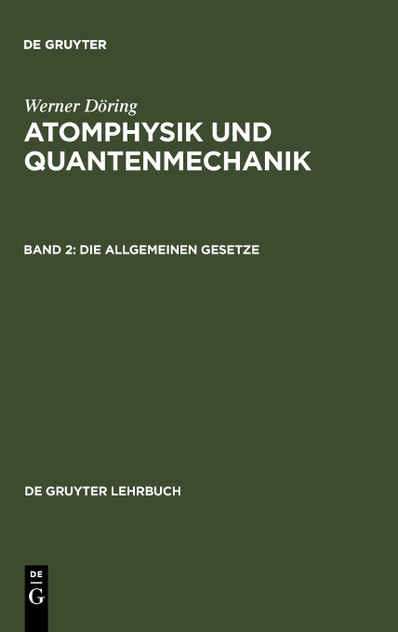 Die allgemeinen Gesetze Die allgemeinen Gesetze