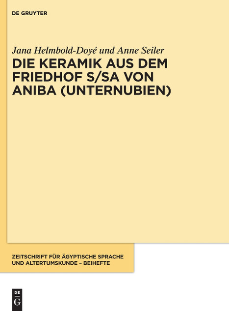 Die Keramik aus dem Friedhof S/SA von Aniba (Unternubien)