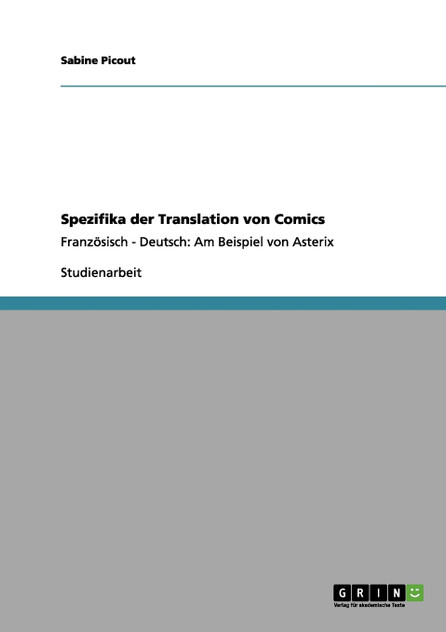 Spezifika der Translation von Comics