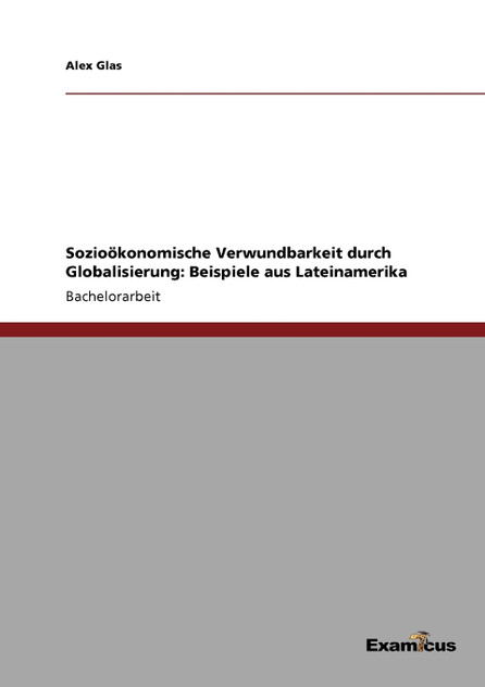 Sozioökonomische Verwundbarkeit durch Globalisierung