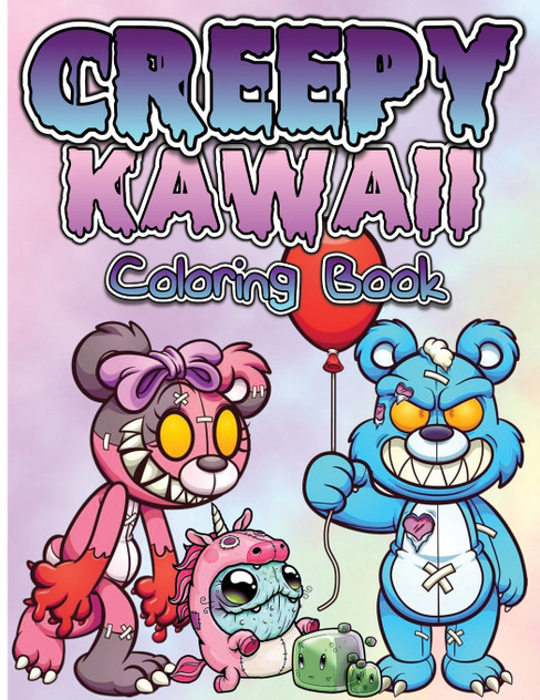 Creepy Kawaii Pastel Goth Coloring Book Creepy Kawaii Pastel Goth Coloring Book