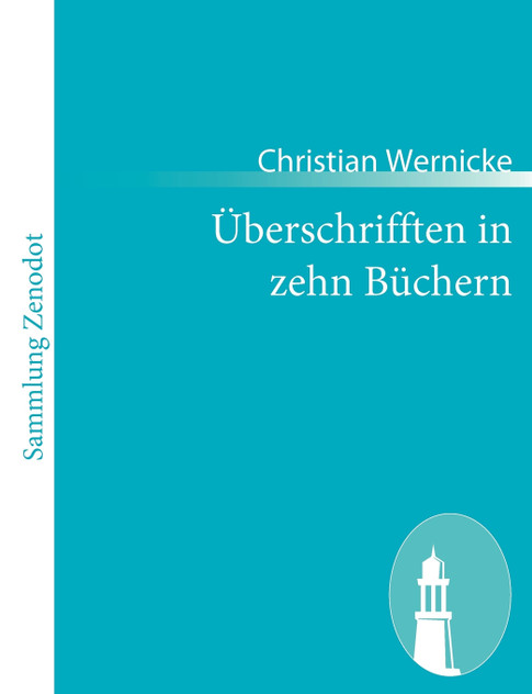 Überschrifften in zehn Büchern
