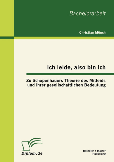 Ich leide, also bin ich Ich leide, also bin ich