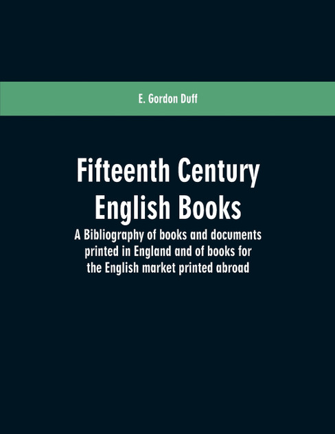 Fifteenth century English books Fifteenth century English books