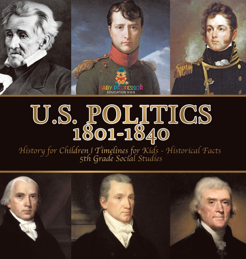 U.S. Politics 1801-1840 - History for Children | Timelines for Kids - Historical Facts | 5th Grade Social Studies U.S. Politics 1801-1840 - History for Children | Timelines for Kids - Historical Facts | 5th Grade Social Studies