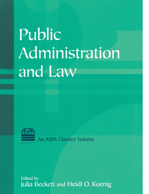 Public Administration and Law Public Administration and Law