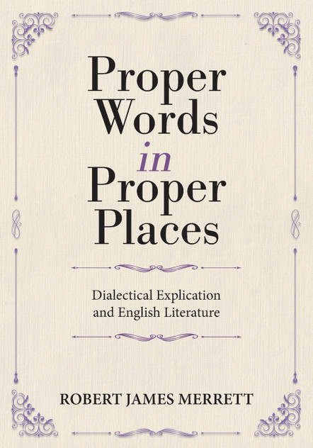 Proper Words in Proper Places Proper Words in Proper Places