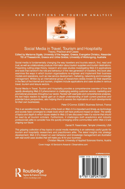 Social Media in Travel, Tourism and Hospitality