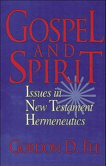 Gospel and Spirit Gospel and Spirit