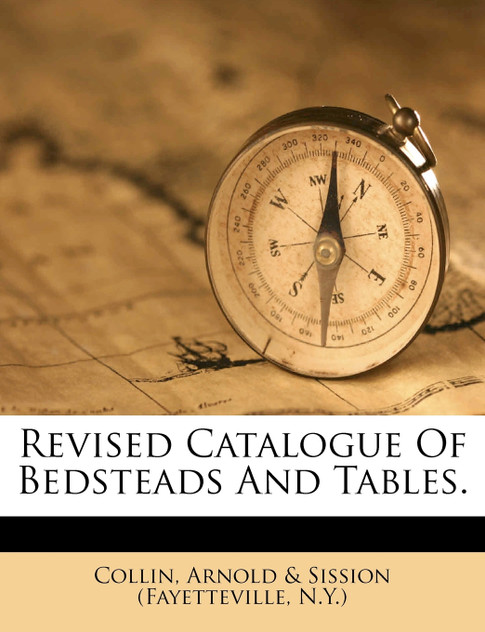 Revised Catalogue Of Bedsteads And Tables.