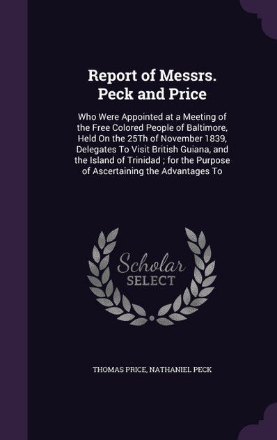 Report of Messrs. Peck and Price Report of Messrs. Peck and Price