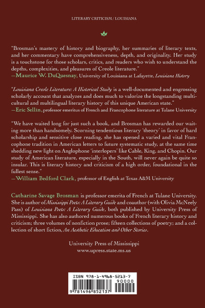 Louisiana Creole Literature