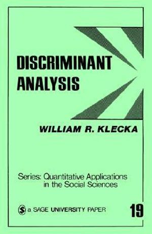 Discriminant Analysis