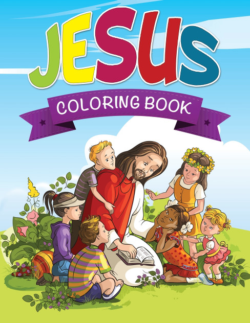 Jesus Coloring Book Jesus Coloring Book