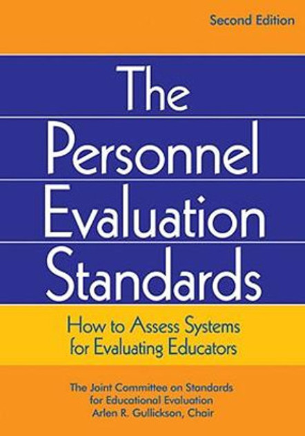 Personnel Evaluation Standards Personnel Evaluation Standards
