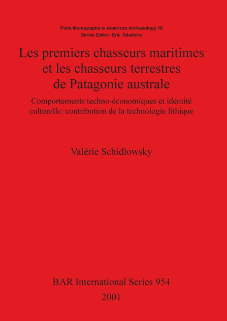 Les premiers chasseurs maritimes et les chasseurs terrestres de Patagonie australe Les premiers chasseurs maritimes et les chasseurs terrestres de Patagonie australe