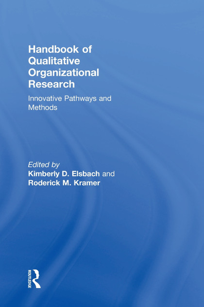 Handbook of Qualitative Organizational Research