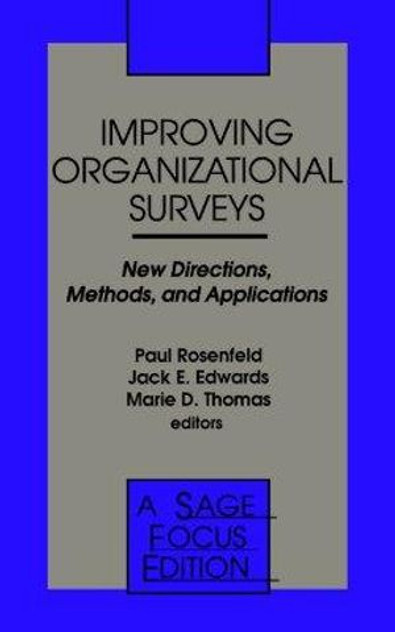 Improving Organizational Surveys