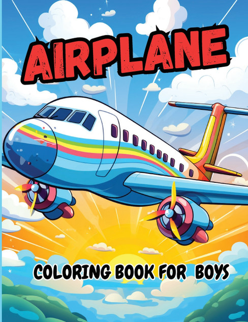 Airplane Coloring Book For Boys Airplane Coloring Book For Boys