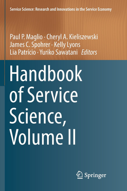 Handbook of Service Science, Volume II