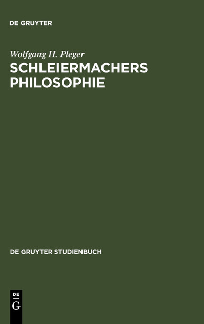 Schleiermachers Philosophie