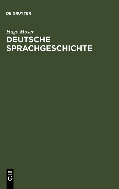 Deutsche Sprachgeschichte