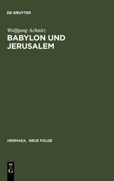 Babylon und Jerusalem