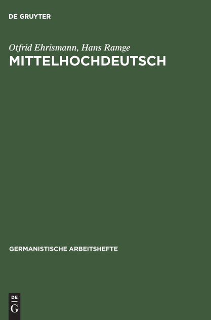 Mittelhochdeutsch Mittelhochdeutsch