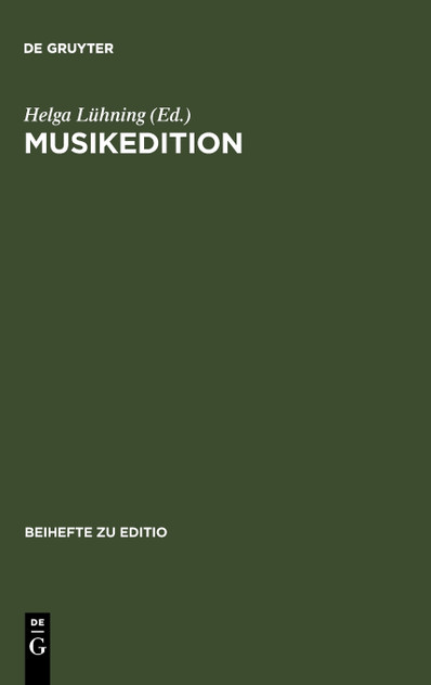Musikedition