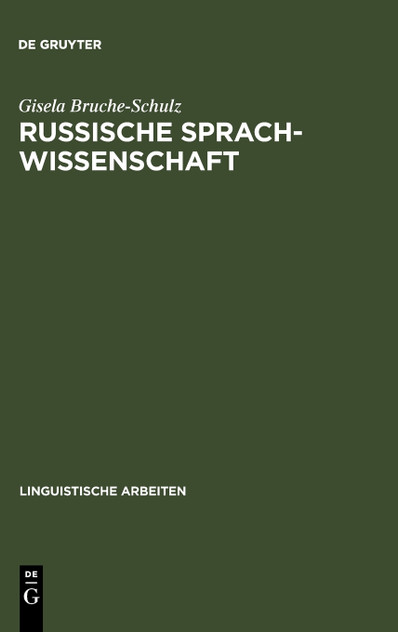 Russische Sprachwissenschaft