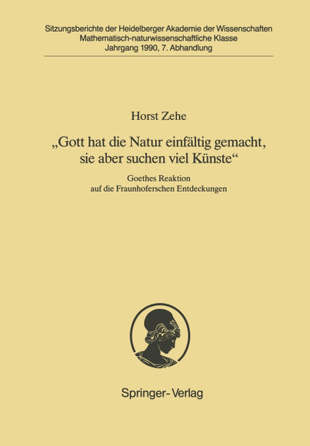 „Gott hat die Natur einfältig gemacht, sie aber schon viel Künste"